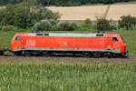 152 159  DB Cargo in der Früh des 11.7.26 bei Breitenfurt.