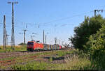 152 067-5 (Siemens ES64F) unterwegs mit Gemischtwarenladen an der s�dlichen Einfahrt des Bahnhofs Gro�korbetha Richtung Halle-Ammendorf.

🧰 DB Cargo
🕓 1.7.2025 | 17:21 Uhr