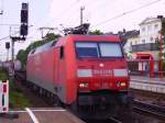 152 162-9 fhrt mit einem Gz durch Elmshorn. 02.06.08