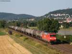 152 044-4 mit einem ler vor Grosachsen-Hedesheim 24.7.08