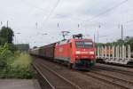 152 062-6 mit Gterzug in KDR am 22.07.08