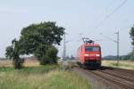 152 083-2 als Lz in Neuss Allerheiligen nach Nievenheim am 27.07.2008