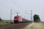 152 083-2 mit dem Nievenheimer in Neuss Allerheiligen am 27.07.08