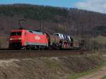 152 190-5 mit gem.GZ am 30.03.2009 kurz hinter Freden ->Alfeld