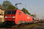 Railion 152 097 am 15.4.10 in Ratingen-Lintorf