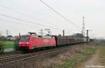 152 037-8 mit einem gemischten Gz,grotenteils aus geschlossenen Wagen gen Misburg unterwegs (Ahlten 08.04.10)