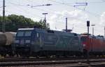 152 135-0 steht abgestellt im Gterbahnhof Aachen-West, 11.6.10