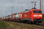 DB Cargo 152 013-9 zog den Zg der eigentlich immer von Fret gezogen wird  am 11.9.10 durch Ratingen-Lintorf