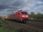 152 158-2 mit einem Gz nhe Fulda (13.04.11)