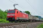 152 016-2 mit Gterzug  Ambrogio  durch Bonn-Beuel - 06.05.2011