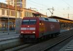 152 038-6 fhrt als Lz am 16.01.2012 durch Kaiserslautern