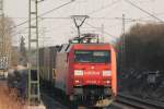 152 049-3 Railion bei Staffelstein am 04.02.2012.