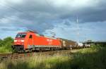 152 088 unterwegs in Richtung Wiesbaden / Rdesheim (Rhein). (Aufnahmeort: Mainz-Kastel, Juli 2012)