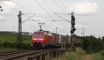 152 006-3 mit einem KLV bei Hattenheim 4.8.12