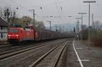 152 099-8 mit GA 60089 Bremerhaven Kaiserhafen - Sindelfingen am 04.04.2012 in Kreiensen