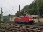 152 086-5 durchfhrt am 06. Mai 2013 solo Kronach in Richtung Ludwigsstadt.