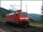 Frankenwaldvorspann 152 122 als  Geisterfahrer  in Frtschendorf am 15.5.2013