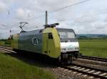 152 197 der ITL durcheilt solo Eggolsheim Richtung Sden am 30.05.2013 