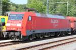 152 106-1 DB Schenker Rail abgestellt in Hochstadt/ Marktzeuln am 17.06.2013.