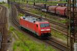 152 056-8 im Güterbahnhof von Engelsdorf/S.am 13.06.14