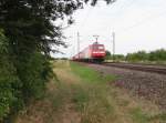 152 062-6 zu sehen am 27.06.14 in Neu-Ulm.