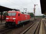 DB Schenker Rail 152 128-5 am 30.07.14 in Hanau Hbf 