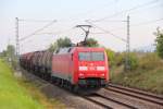 152 018-8 DB Schenker bei Staffelstein am 19.09.2014.