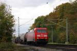 152 099-8 DB Schenker in Michelau am 20.10.2014.