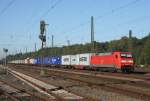 152 149 mit IK 50479 (Bremerhaven Kaiserhafen–Maschen Rbf) am 30.09.2011 in Rotenburg (Wmme)