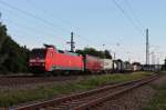 DBSC 152 108-7 am Abend des 06.06.2014 mit einem KLV in Orschweier und fuhr in Richtung Offenburg.