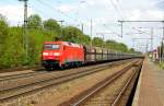 Am 13.05.2015 kam die 152 067-5 von der DB aus Richtung Magdeburg nach Niederndodeleben und fuhr weiter in Richtung Braunschweig .