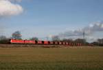 152 xxx mit GC 60842 (Zielitz–Hamburg Hohe Schaar) am 20.02.2012 zwischen Winsen (Luhe) und Ashausen