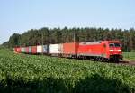 152 077 mit KT 50108 (Kornwestheim Rbf–Maschen Rbf) am 06.07.2013 zwischen Jesteburg und Maschen Rbf