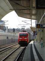 DB Schenker Rail 152 147-5 mit KLV am 11.07.15 in Ludwigshafen 