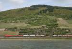 152 xxx mit EZ 51668 (Nrnberg Rbf–Gremberg) am 10.04.2014 zwischen Assmannshausen und Lorch (Rhein)