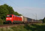152 055 mit KT 50030 (Landshut–Hannover-Linden) am 19.05.2014 zwischen Undorf und Deuerling