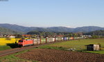 152 161-6 mit dem KT 40016 (Gallarte-Venlo) bei Kollmarsreute 19.4.16