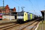 Am 07.08.2016 kamen die 152 196-2 und die 145 095-6 von der ITL-CAPTRAIN aus Richtung Magdeburg nach Stendal und fuhr weiter in Richtung Salzwedel .