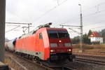 152 116-0 DB Cargo in Pressig/ Rothenkirchen am 24.11.2016.