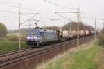 Und das letzte Highlight fr heute: 152 138-4 (Albatros) mit einem Containerzug in Magdeburg Diesdorf.