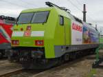 Portrait der 152 005-5  Claas  beim Bahnfest am 19.09.2010 in Osnabrck.