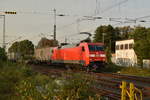 152 093-1 fährt aus Rheydt aus, nach einem Halt an Gleis3.