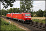 185008-0 und 152091-5 kamen am 5.7.2019 als Lok Zug über die Rollbahn.