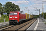 [Reupload]

DHL-Containerzug nach Schkeuditz durchfährt mit 152 077-4 (Siemens ES64F) den Hp Zöberitz auf Gleis 1 Richtung Halle (Saale).

🧰 DB Cargo
🚩 Bahnstrecke Magdeburg–Leipzig (KBS 340)
🕓 30.5.2021 | 15:01 Uhr