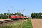 152 069 mit einem Containerzug am 22.09.2020 bei Northeim