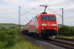 152 079-0 DB Schenker Rail bei Horb am 04.06.2013.