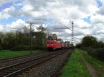 DB Cargo 152 142-6 mit KLV am 15.04.16 bei Hanau West