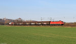 152 030 mit Güterzug am 01.04.2016 bei Elze.