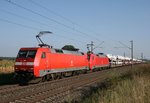 152 034 mit GA 52860 (Ingolstadt Hbf–Osnabrück Rbf) am 07.09.2016 zwischen Muhr am See und Triesdorf