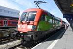 COTTBUS, 21.05.2024, 182 023-2 als RE2 nach Nauen im Hauptbahnhof